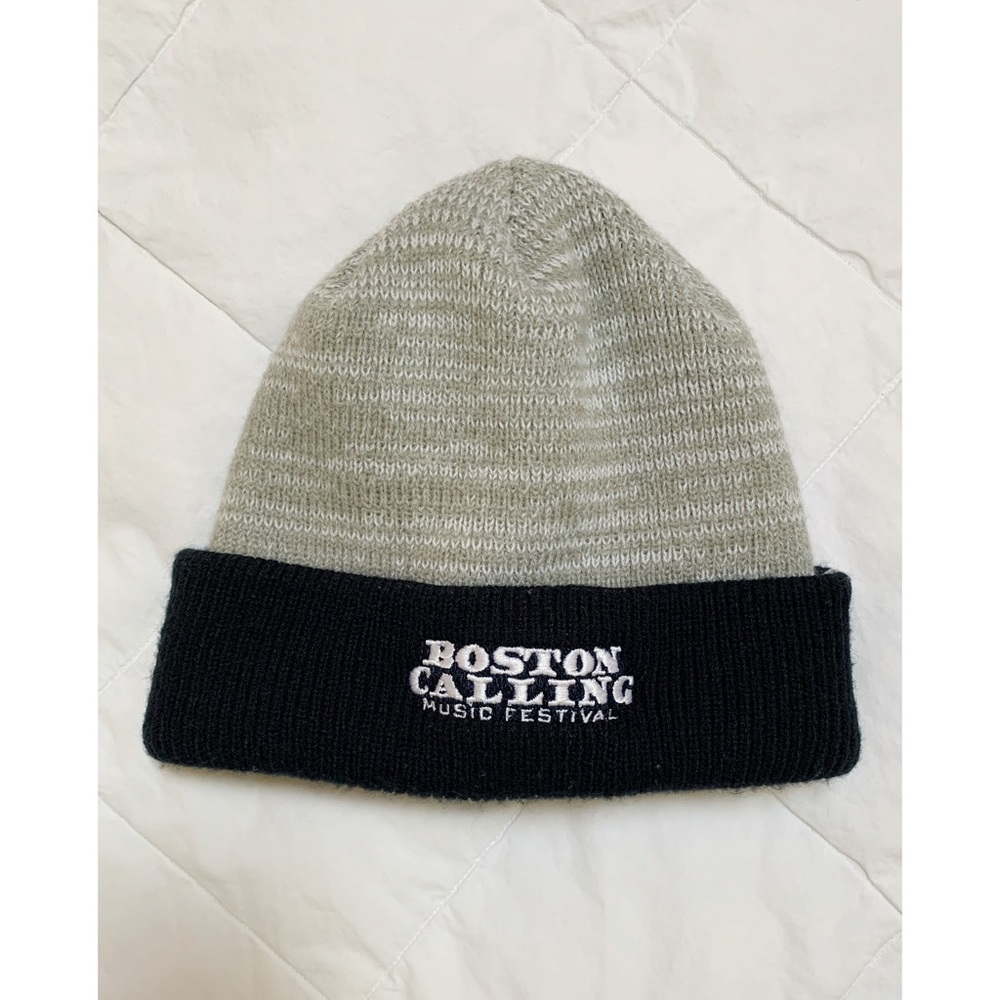 [‘47 Brand] Gray Boston Calling Beanie